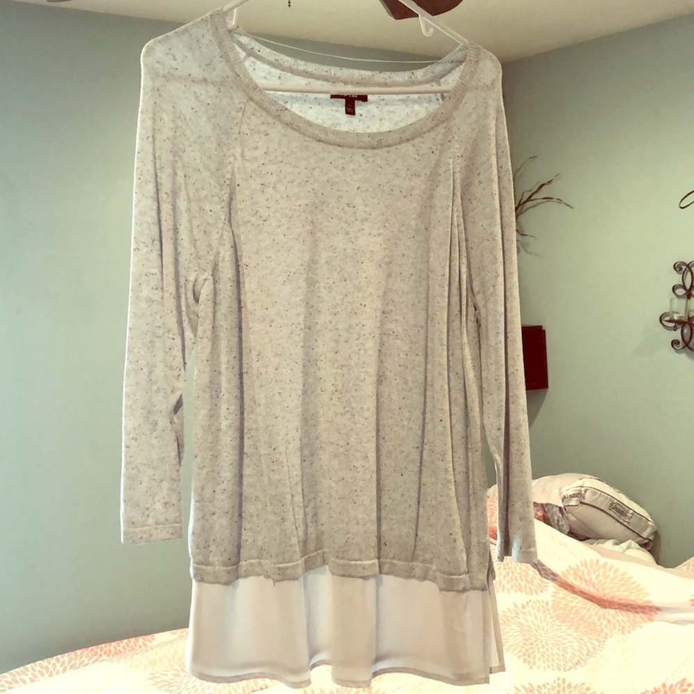 APT 9 quarter sleeve sweater